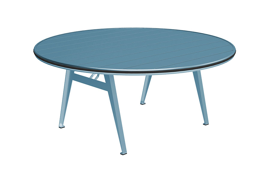 light blue table